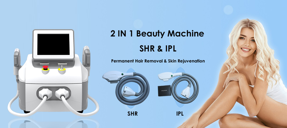 2 in 1 SHR IPL Hair Removal