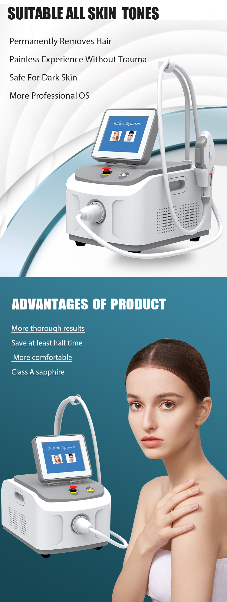 SHR Hair Removal Machine