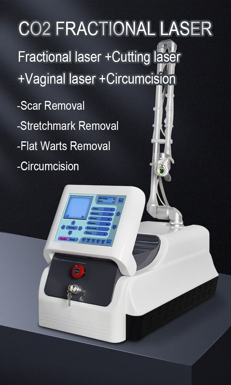 10600nm fractional co2 laser