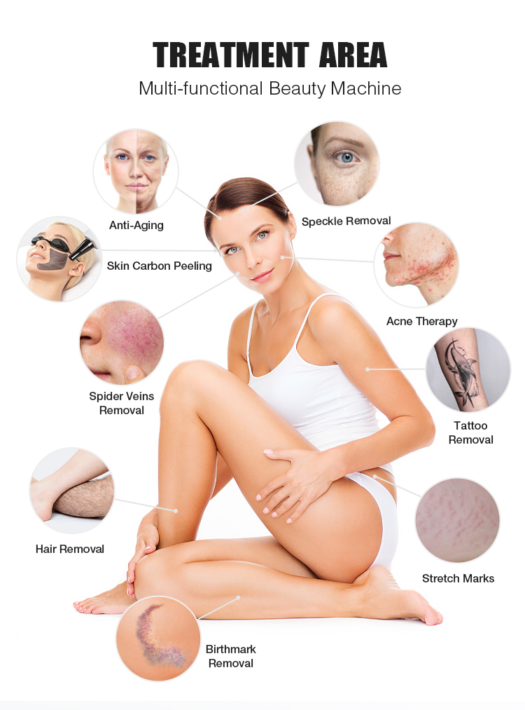 IPL SHR YAG hair removal