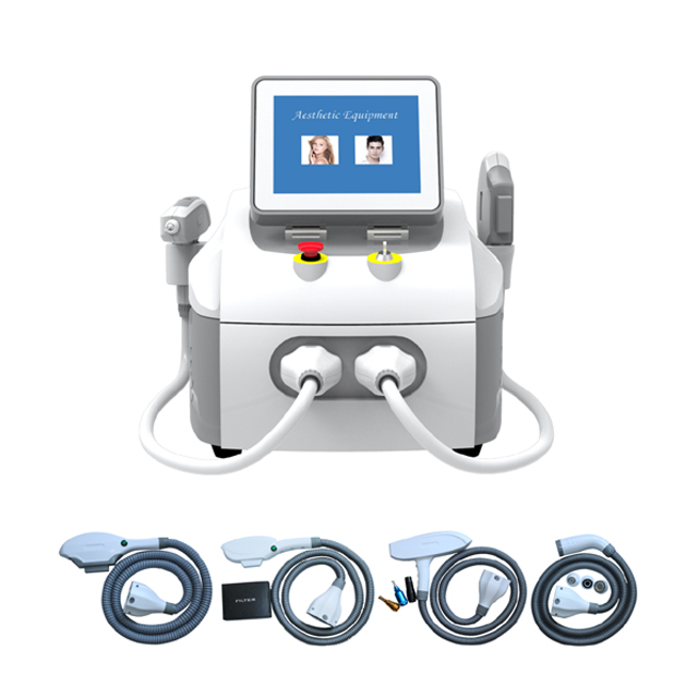 Multi11 4 in 1 SHR E-light YAG RF Hair Removal Machine