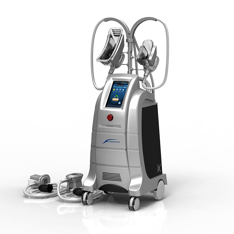 Non-invasive body contouring equipment in a modern aesthetic clinic