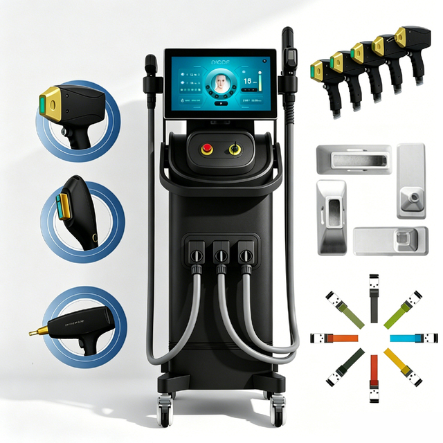 3 in 1 Machine - Diode Laser & BBL & Nd: Yag